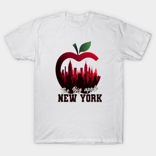 The Big Apple Is New York City Graphic T-Shirt